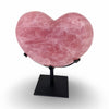 Rose Quartz Heart With Stand