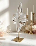 Clear Lemurian Northern Star On Stand No. 8