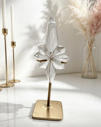 Clear Lemurian Northern Star On Stand No. 5