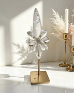 Clear Lemurian Northern Star On Stand No. 10