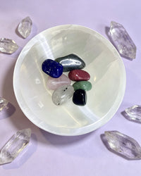 Selenite Bowl - Round