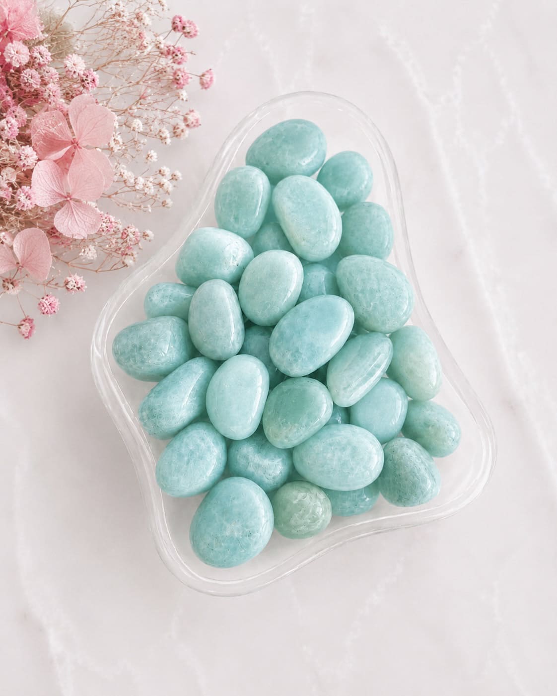 Aquamarine Tumbled Stone