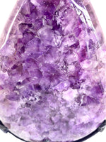 Amethyst Drop With Stand D11