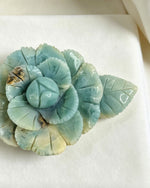 Sky Blue Quartz Flower