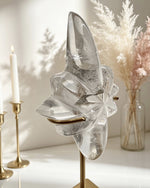 Clear Lemurian Northern Star On Stand No. 6