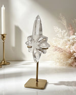 Clear Lemurian Northern Star On Stand No. 5
