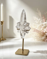 Clear Lemurian Northern Star On Stand No. 5