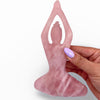 Rose Quartz Yoga Goddess