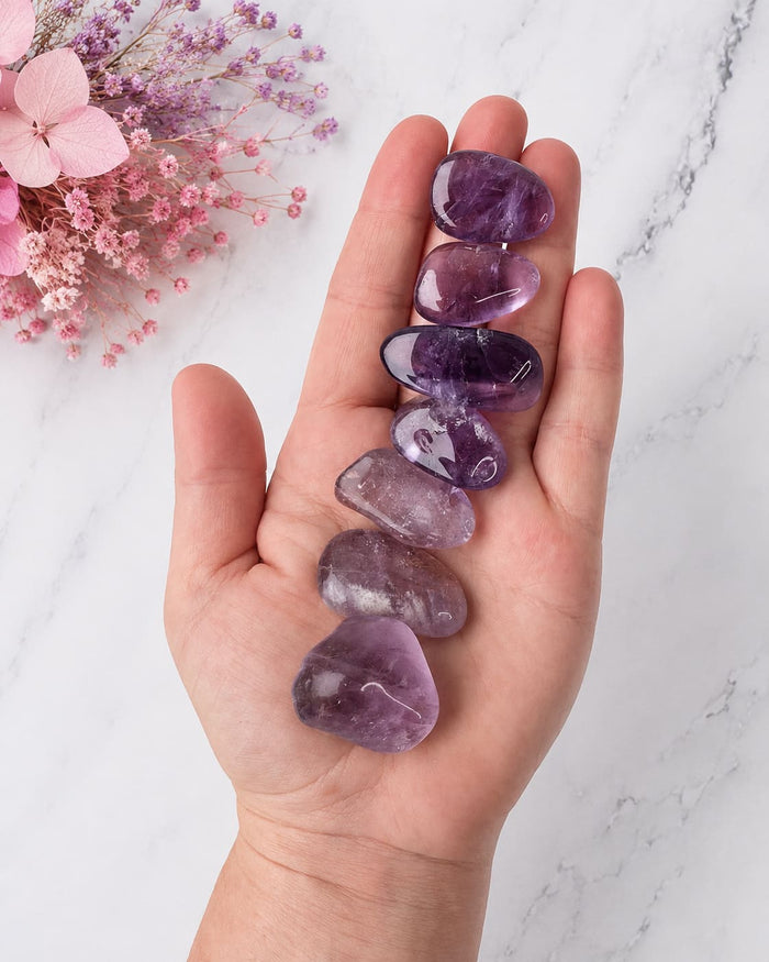 Amethyst Tumbled Stone