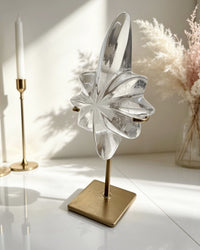 Clear Lemurian Northern Star On Stand No. 4