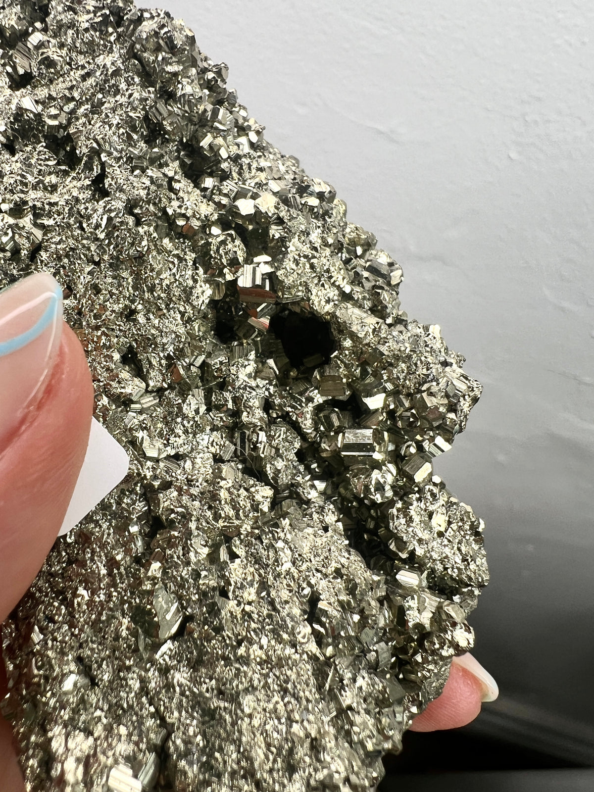Raw Pyrite Cluster