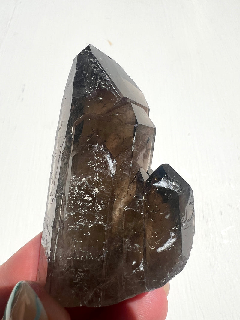 Naturally formed Smoky Quartz Point