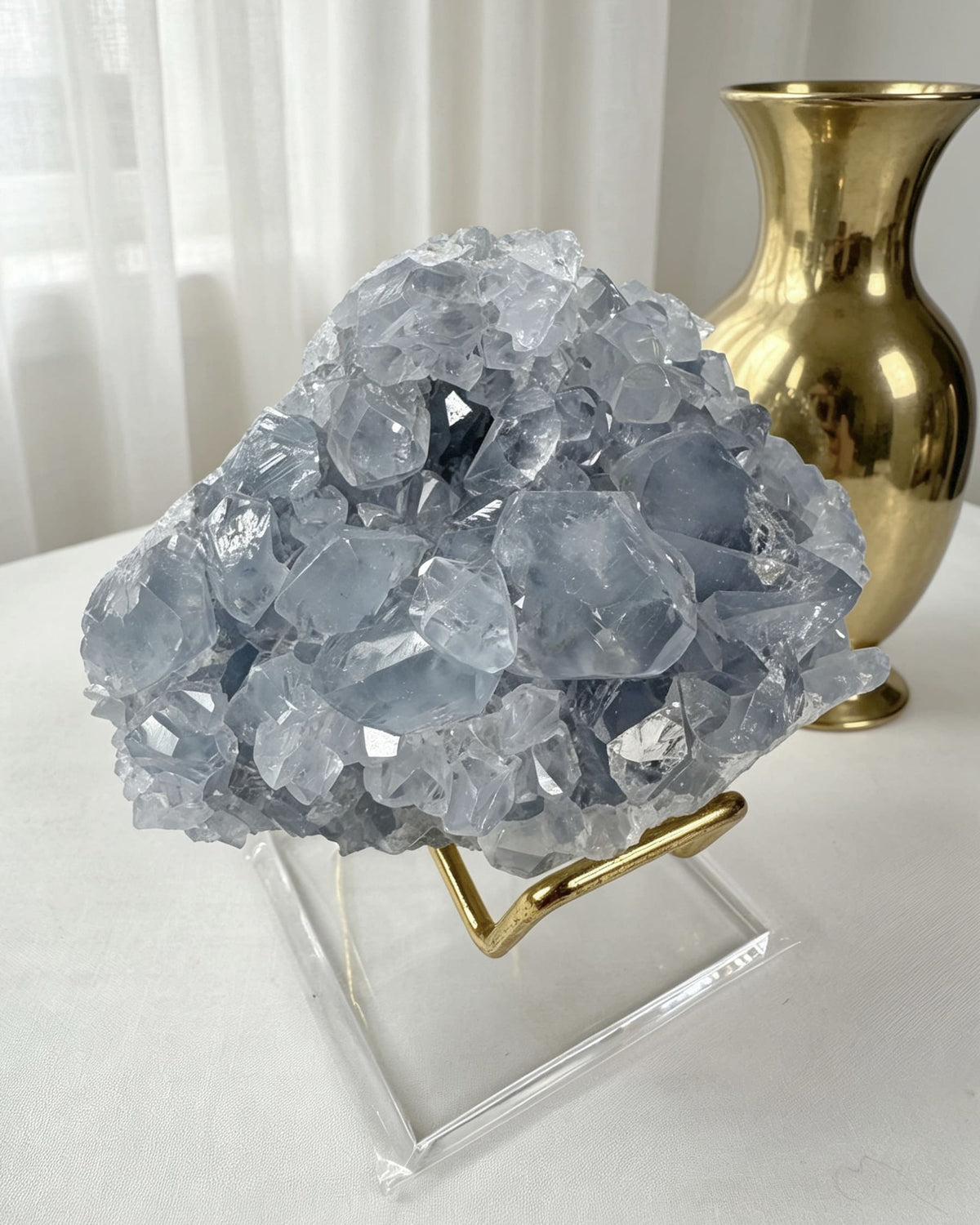 Celestite Crystal Cluster – AA Grade No. 3