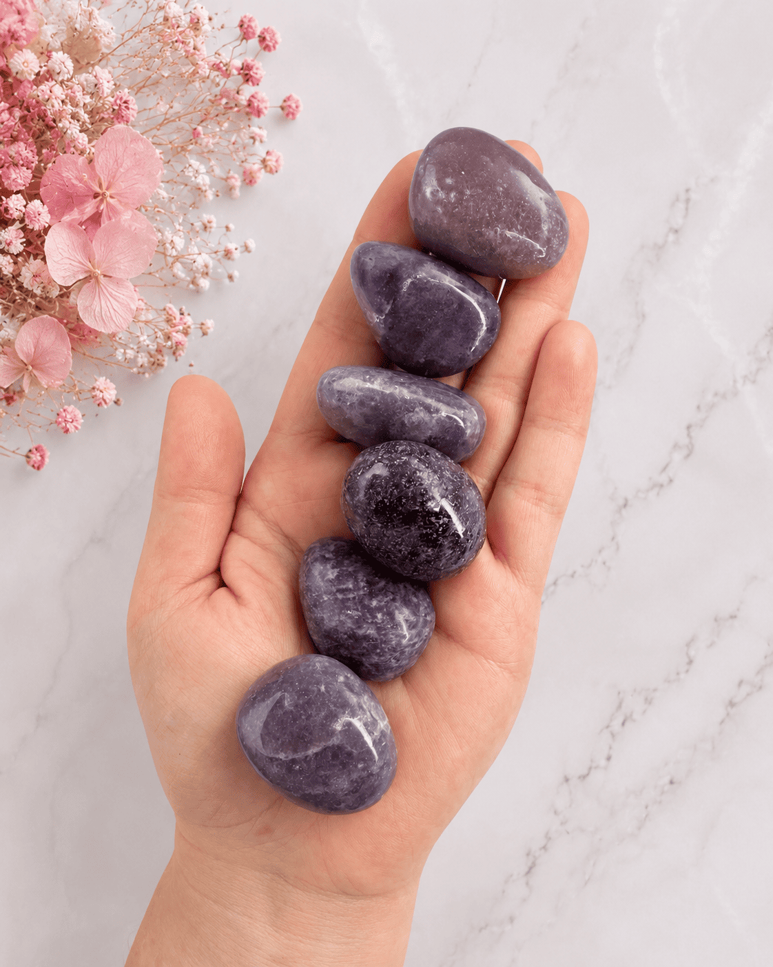 Lepidolite Tumbled Stone