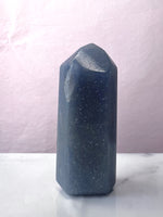 Blue aventurine Point - damaged