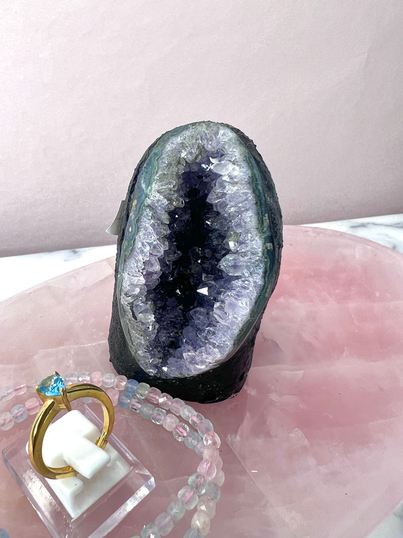 Small Galaxy Amethyst Table Cave No. 577