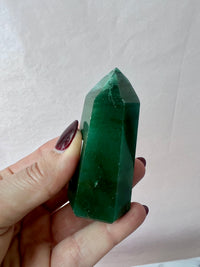 Green Aventurine Hand Polished Towers