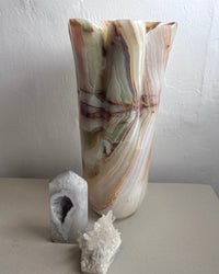 Green Onyx Vase