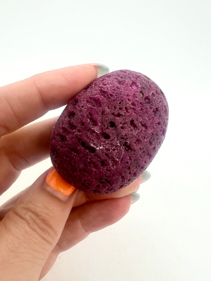 Red Ruby Palm Stone