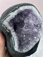 Galaxy Amethyst with Calcite inclusion Table Cave No. 550