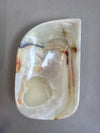 Organic Shape Onyx Bowl - designed exclusively for Quartzed Size Small.