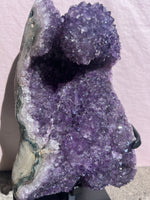 Amethyst Cluster With Stand