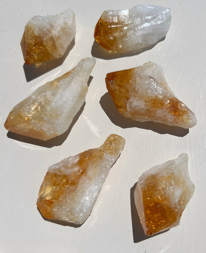 Citrine Dog Tooth
