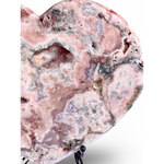 Extra Large Pink Amethyst Heart A247