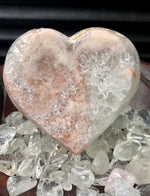 Pink Amethyst Heart no.  D812