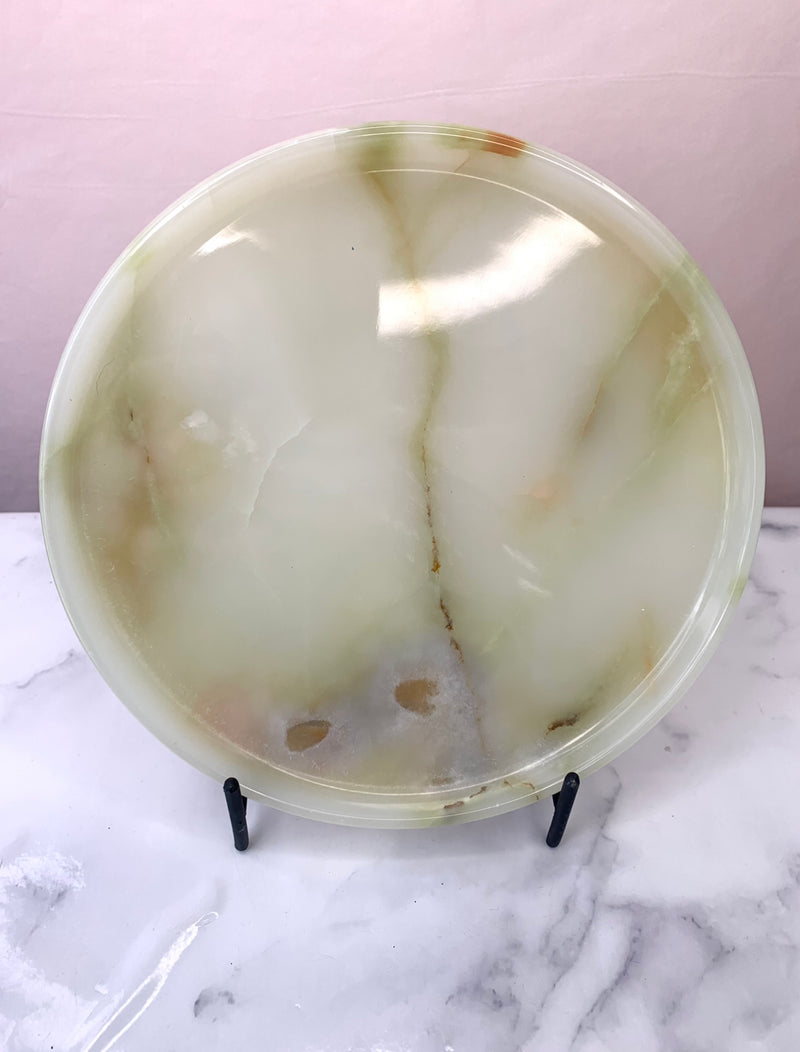 Round Onyx Platter