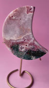 Pink Amethyst With Jasper Moon