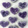 Purple Amethyst Heart  Cluster (Small size) - The Soothing Stone