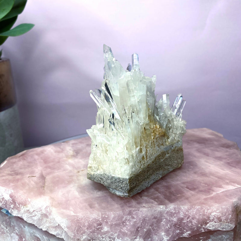 301 - Colombian Diamond Needle Quartz Cluster