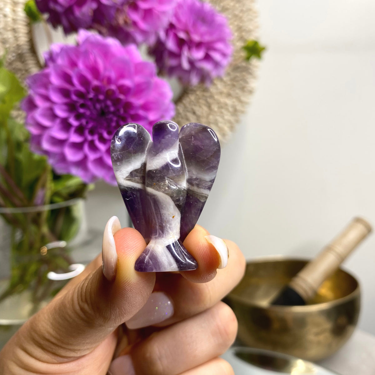 Crystal Angel Carving