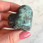 Emerald Heart Shape