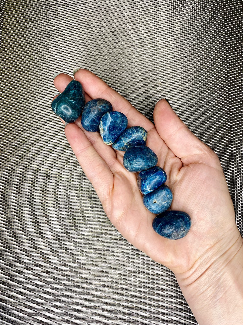 Apatite Tumbled Stone- The Spiritual Wisdom Stone