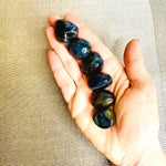 Blue Tiger Eye Tumbled Stone