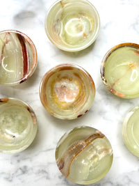Mini Onyx Trinket Bowls - The Playful Stone