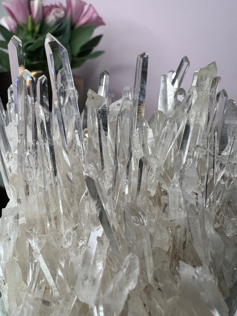 203 - Colombian Diamond Needle Quartz Cluster