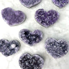 Purple Amethyst Heart Cluster (Large) - The Soothing Stone by