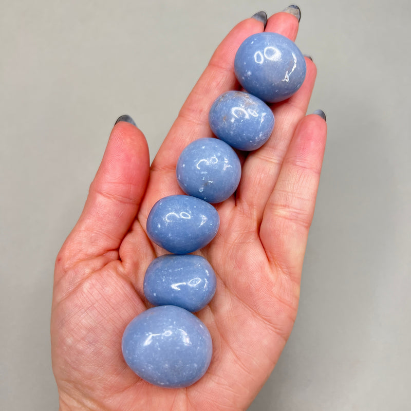 Angelite Tumbled Stone