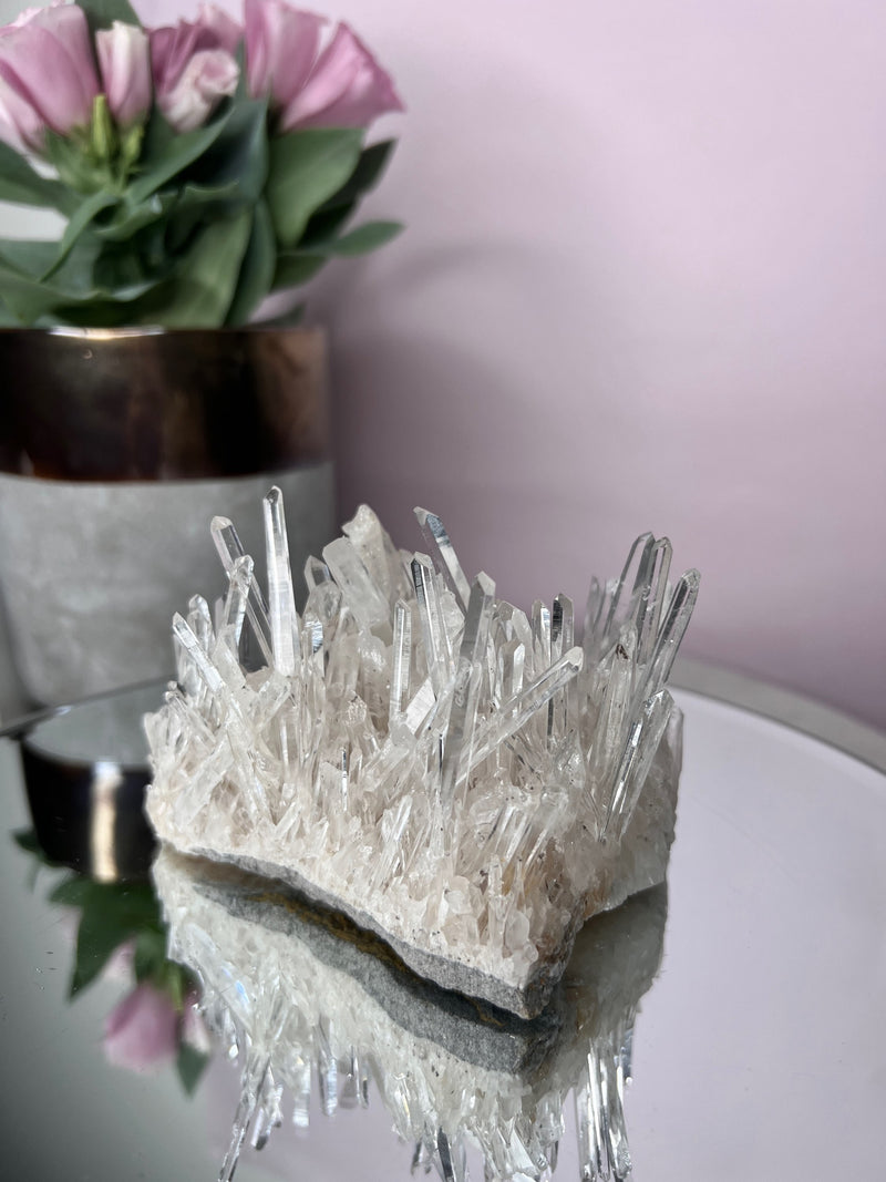 203 - Colombian Diamond Needle Quartz Cluster