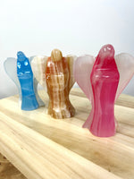 Coloured Onyx Angel - The Playful Stone