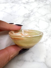 Mini Onyx Trinket Bowls - The Playful Stone