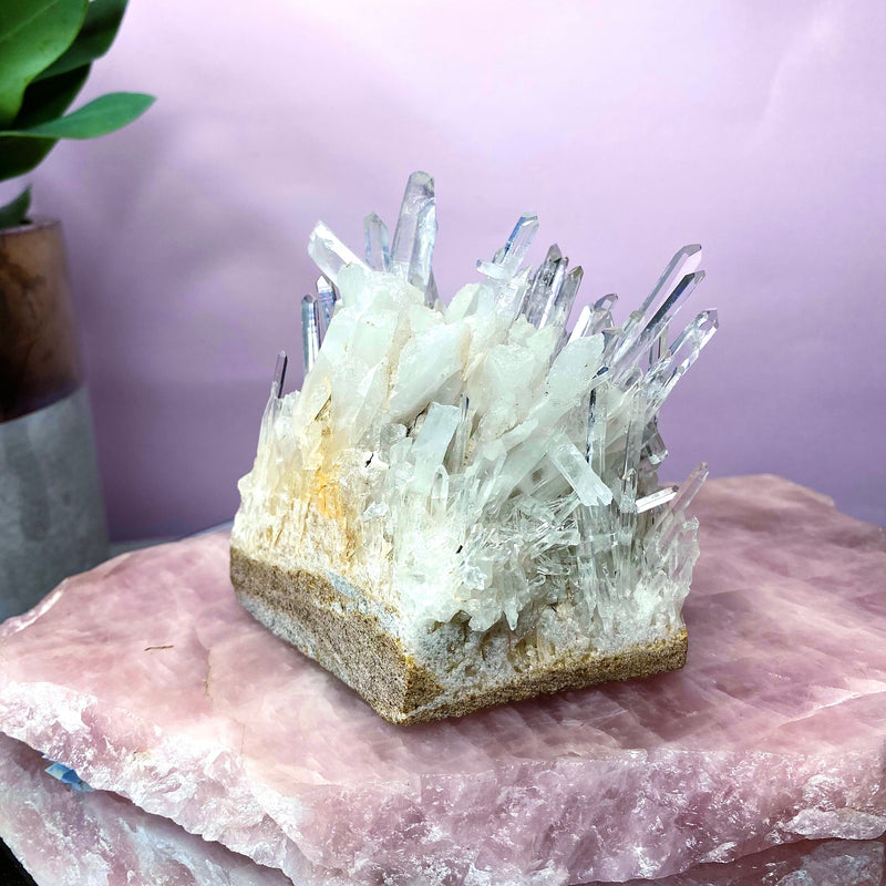 301 - Colombian Diamond Needle Quartz Cluster