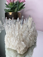 Colombian Diamond Needle Quartz Cluster